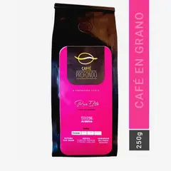 GENERICO - Café en Grano Rose Élite Bourbon Rosado 250g Caffe Profondo