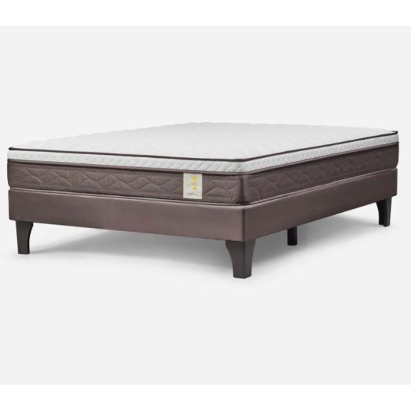 ROSEN - Cama Europea New Style 4 2 Plazas X 2.00Mt Base Normal Rosen