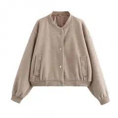 VELVET - Chaqueta Anne Bomber Mocca