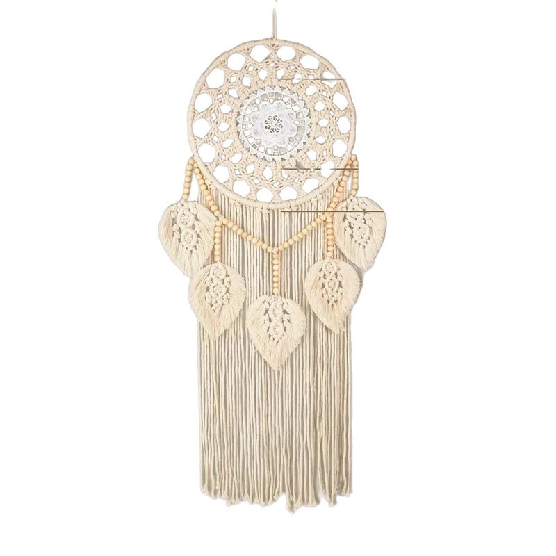 BLWOENS - Telar de Macramé 75CM×30CM - Blanco