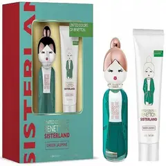 BENETTON - SISTERLAND GREEN JASMINE ESTUCHE EDT 80ML+ BODEY LOCION 75ML