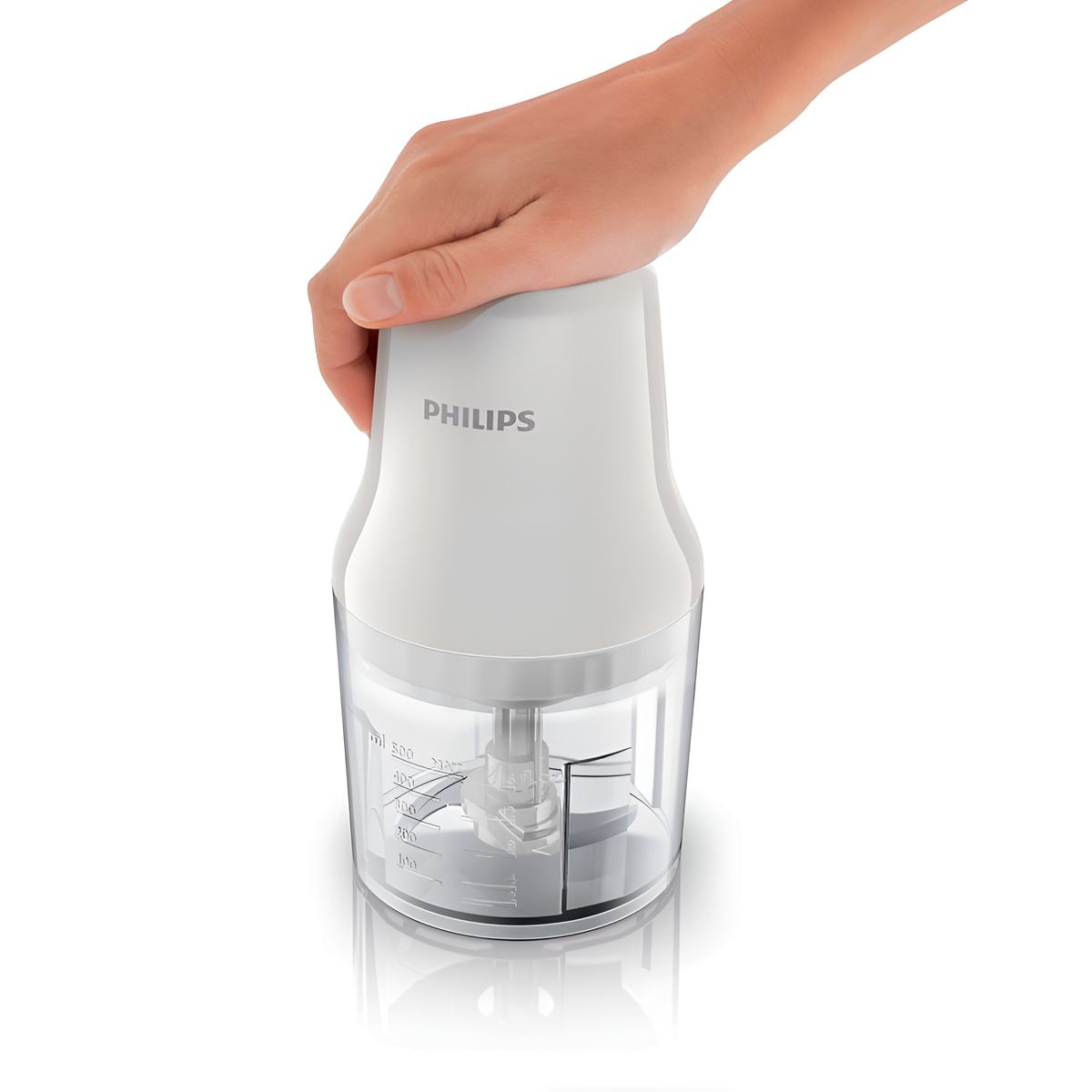 PHILIPS - Picadora Philips HR1393 Multifuncional 700ML - 450W - Inox