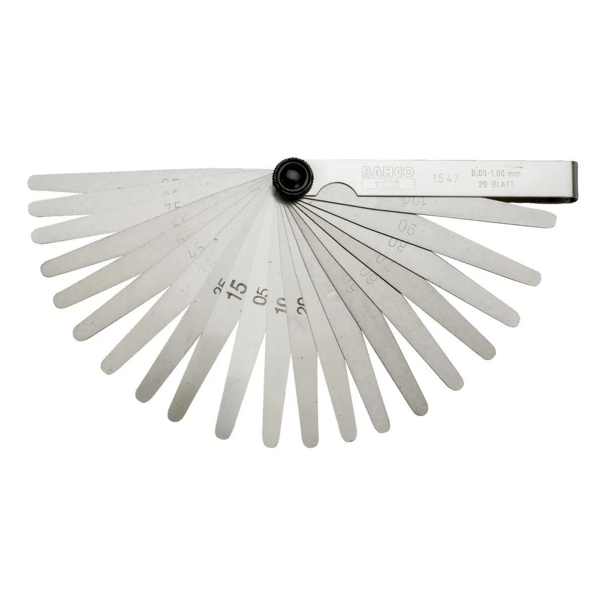 PUREPOWER - Calibre Galga Espesor Precisión Imperial 20 Hojas 0.05-1mm