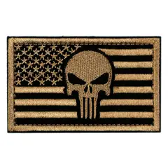 EKOL TACTICA MILITAR - Parche Uniforme Táctico Bandera USA