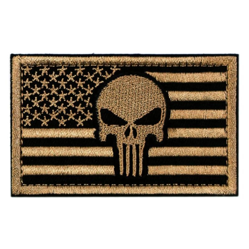 EKOL TACTICA MILITAR - Parche Uniforme Táctico Bandera USA