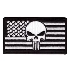 EKOL TACTICA MILITAR - Parche Uniforme Táctico Bandera USA