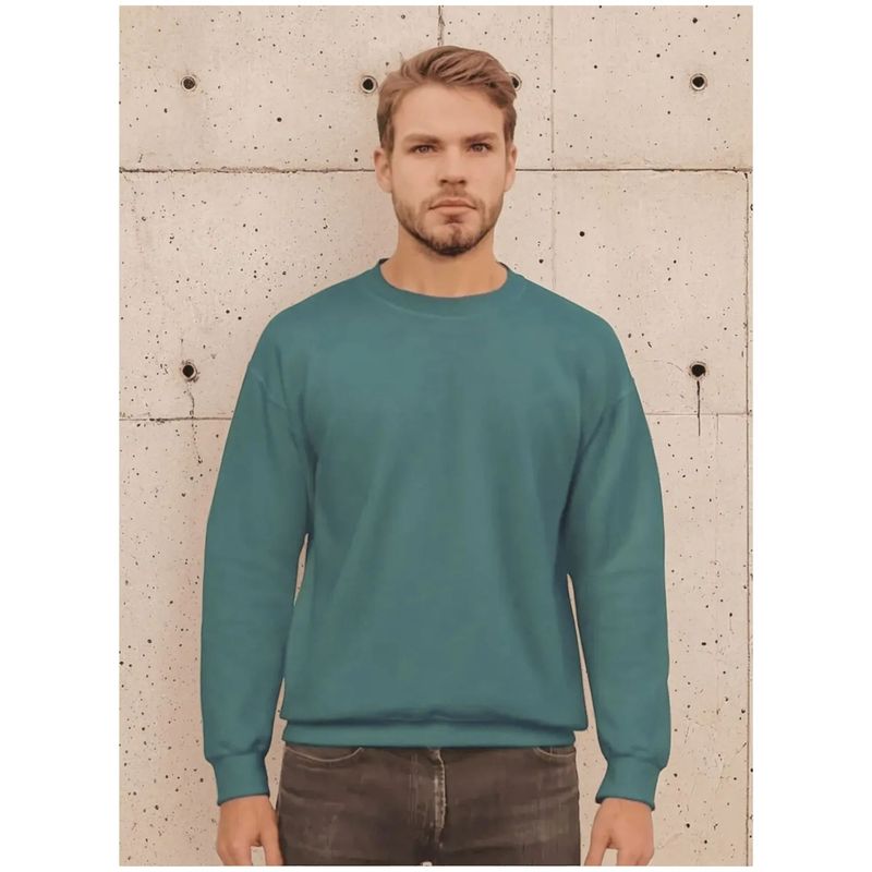 MPROPIA - Poleron Cuello Polo Invierno Forro Polar Unisex. 436