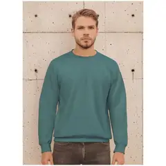 MPROPIA - Poleron Cuello Polo Invierno Forro Polar Unisex. 436