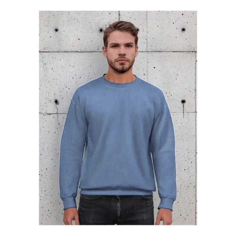MPROPIA - Poleron Cuello Polo Invierno Forro Polar Unisex. 436
