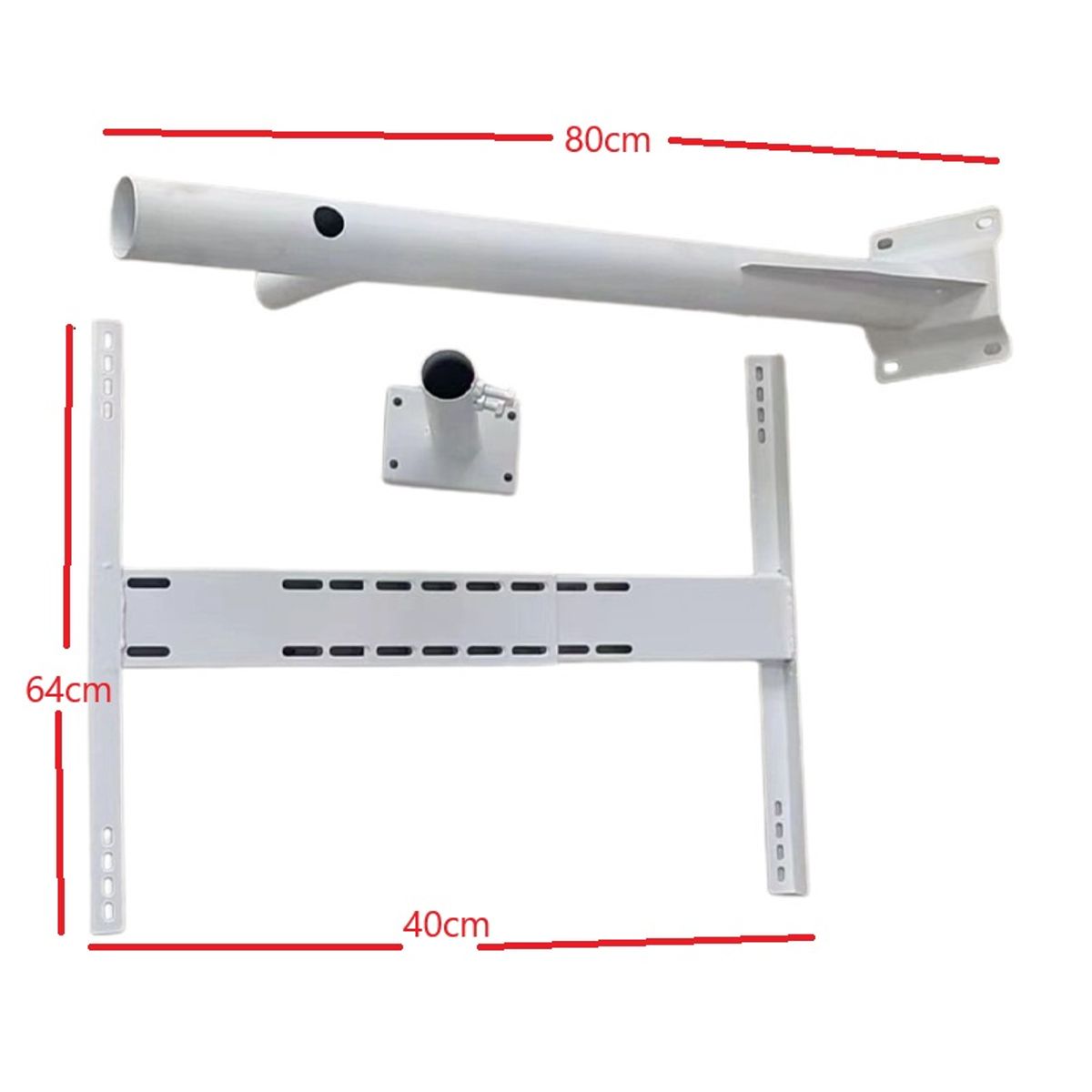 GENERAC - Foco Lámpara Solar grande con Panel Monocristalino 64x67cm