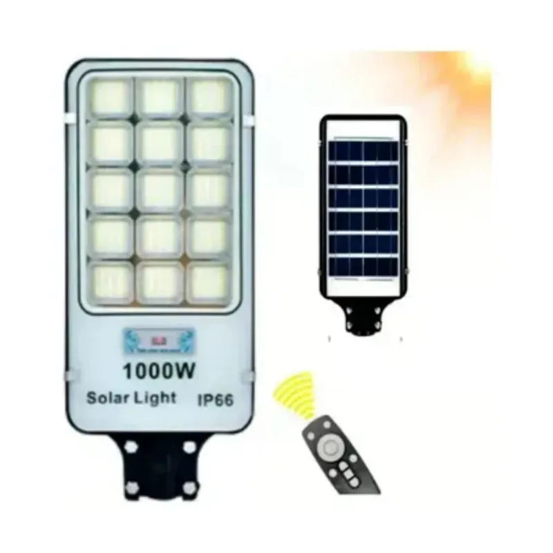 GENERICO - Foco Solar 1000w Led Iluminacion Alta Potencia Exterior