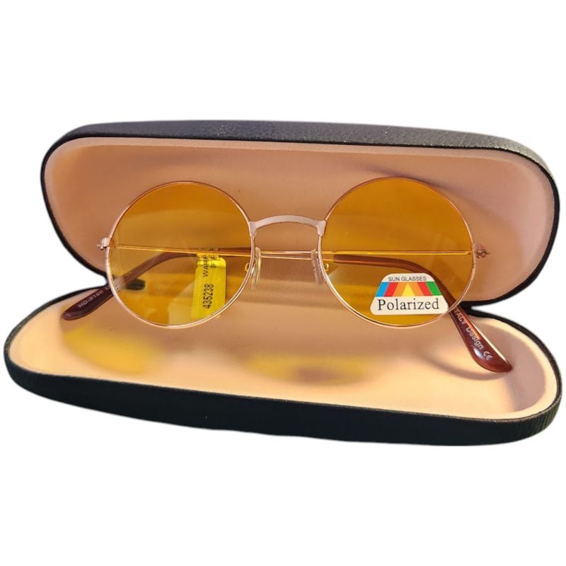 GENERICO - LENTES RETRO LENNON VISION NOCTURNA  POLARIZADOS UV NC57