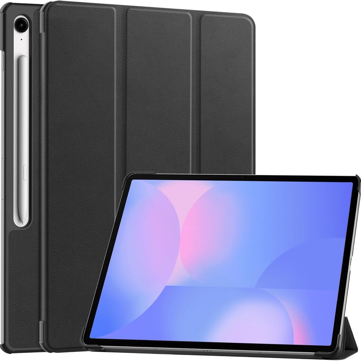 GENERICO - Funda Inteligente Para Samsung Galaxy Tab S10 Fe Plus 13.1 Negro