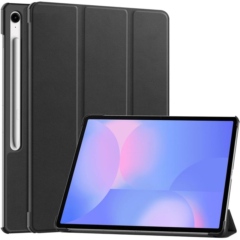 GENERICO - Funda Inteligente Para Samsung Galaxy Tab S10 Fe Plus 13.1 Negro