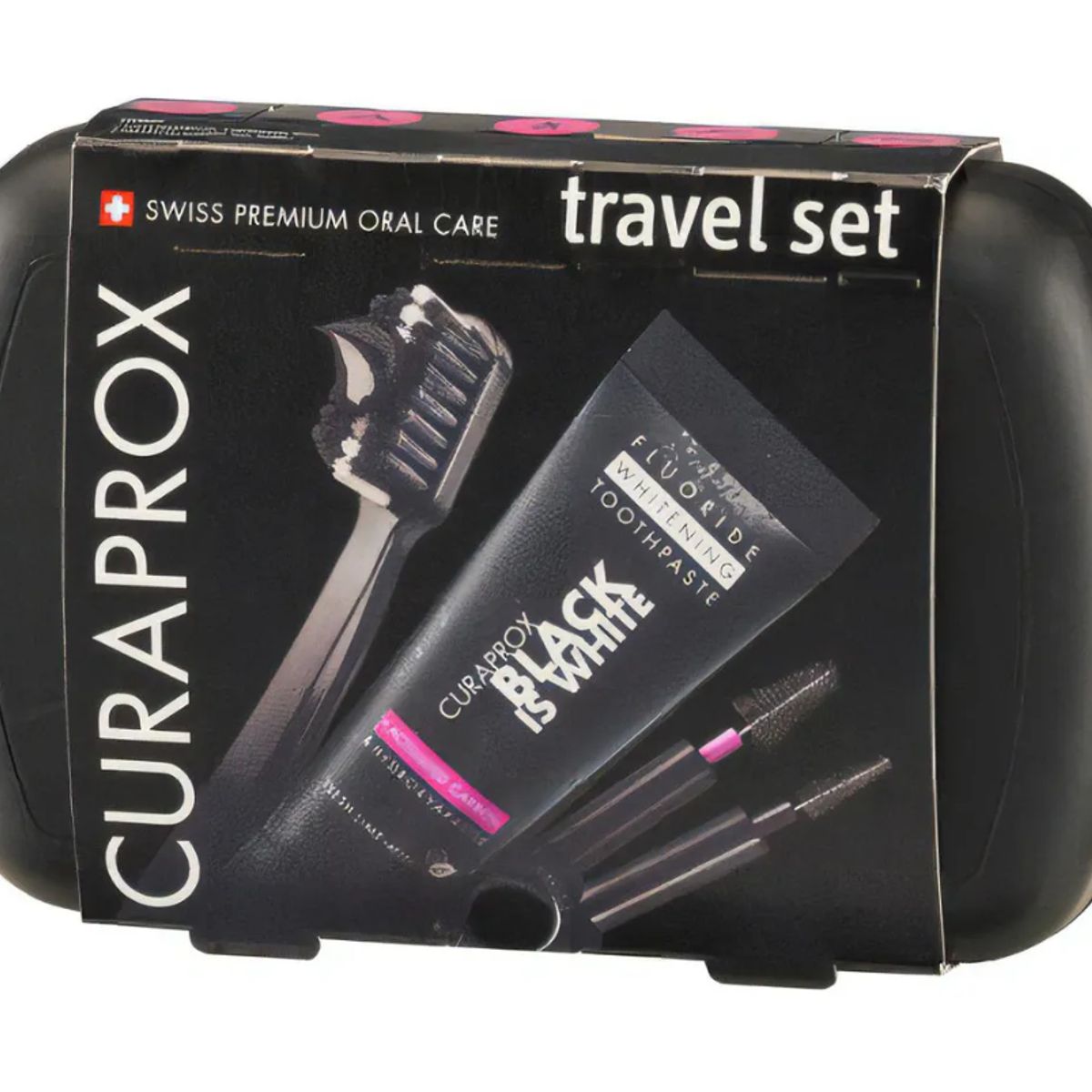 CURAPROX - Set De Viaje Black Is White Curaprox