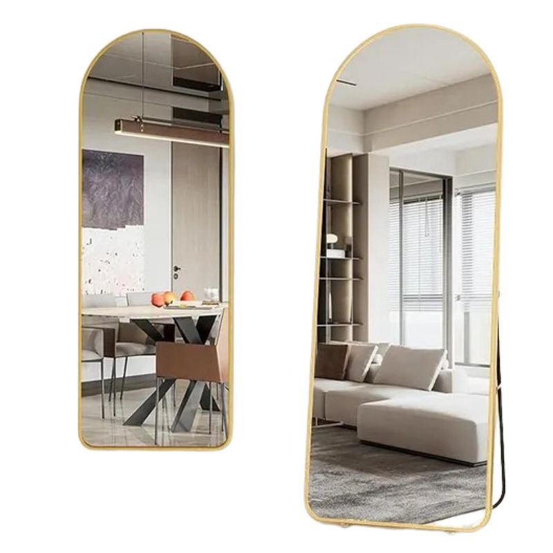 GENERICO - Espejo Decorativo De Pared Acero Inoxidable 150 cm x 40 cm