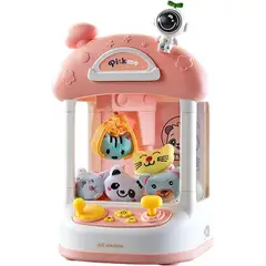 GENERICO - Máquina Saca Peluches Juguete Garra Atrapa Peluches Rosa