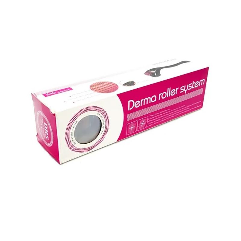 GENERICO - Dermaroller 540 Agujas Derma Roller Microneedle System 0.50mm