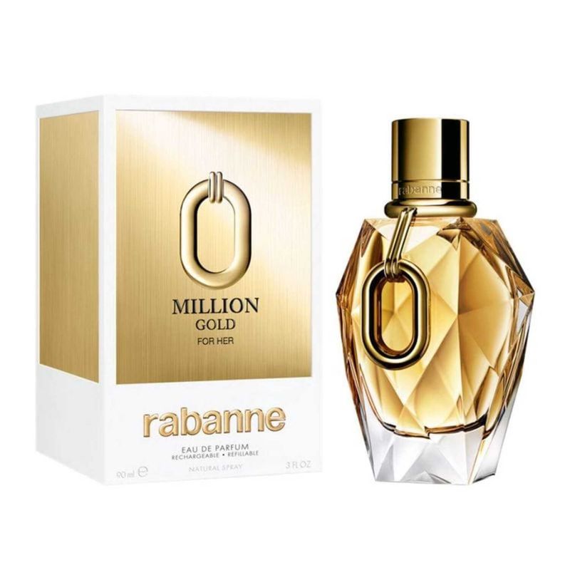 RABANNE - PACO RABANNE MILLION GOLD FOR HER EDP 90ML RECARGABLE