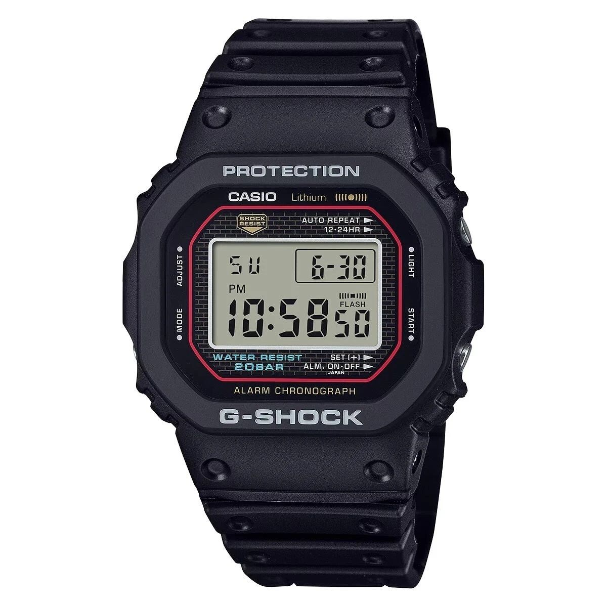 G-SHOCK - Reloj G-SHOCK Digital DW-5000R-1A Hombre Negro