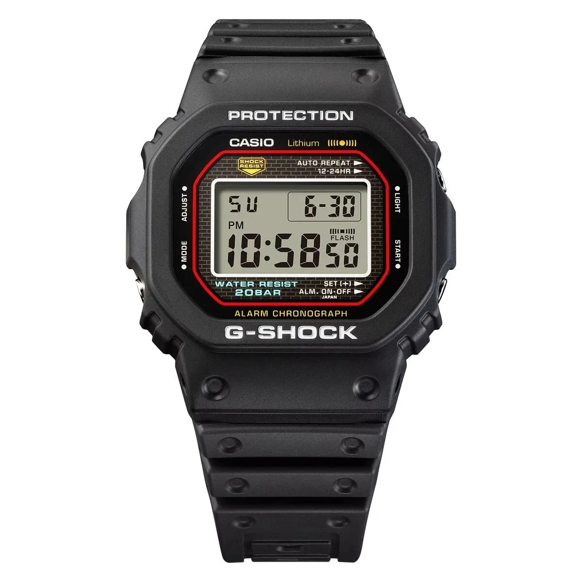 G-SHOCK - Reloj G-SHOCK Digital DW-5000R-1A Hombre Negro