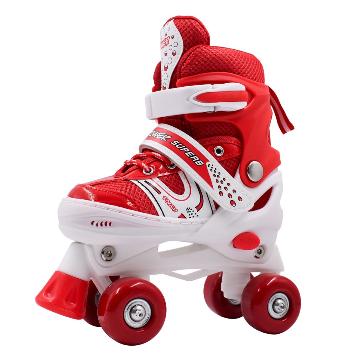 GENERICO - Patines Quad infantiles Power Red