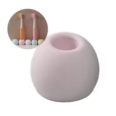 GENERICO - Organizador Cepillos dentales Soporte Diatomita Color Rosa