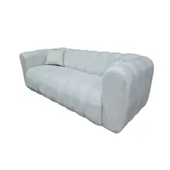 GENERICO - Sofa Martins 2 mts, felpa Crudo.