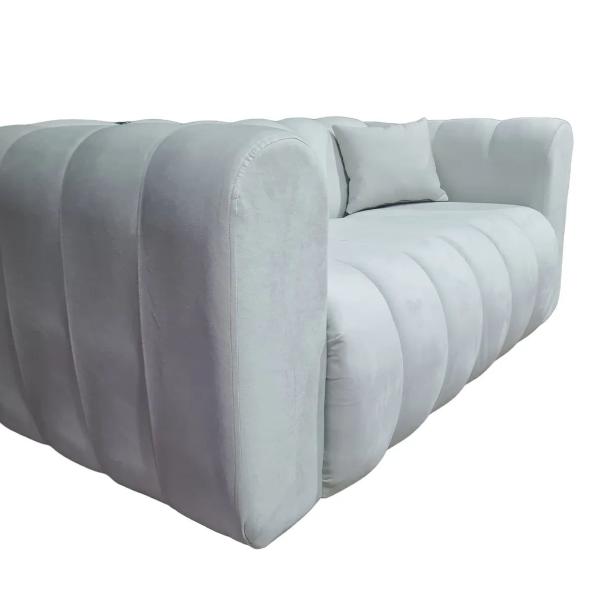 GENERICO - Sofa Martins 2 mts, felpa Crudo