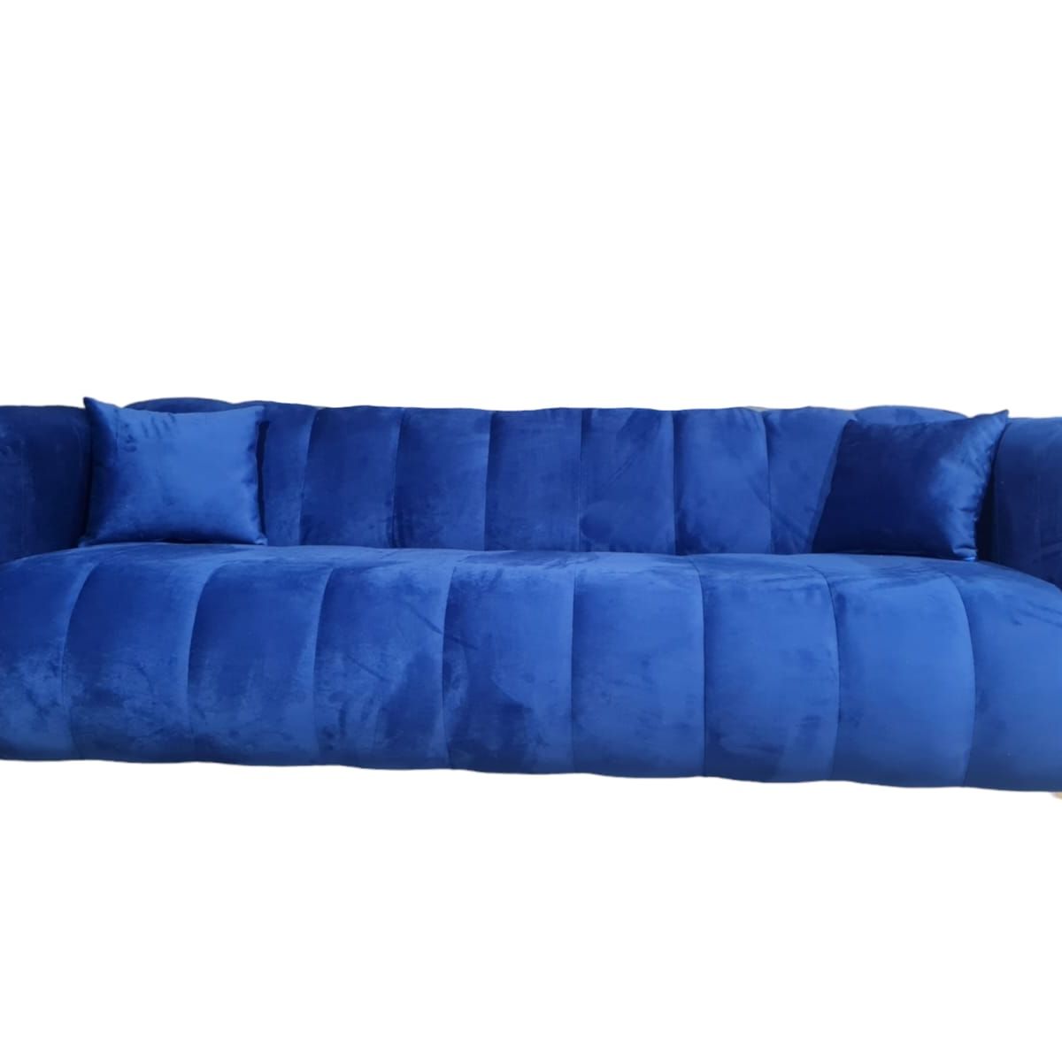 GENERICO - Sofa Martins 20 / 2 mts, Felpa Azul Marino