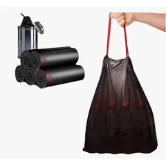 GENERICO - Bolsa Basura Con Cordón Papelero 45x50 Cm 20 Unid