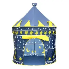 GENERICO - Carpa Castillo Tienda Niña Y Niño Infantil Juegos Juguetes Azul