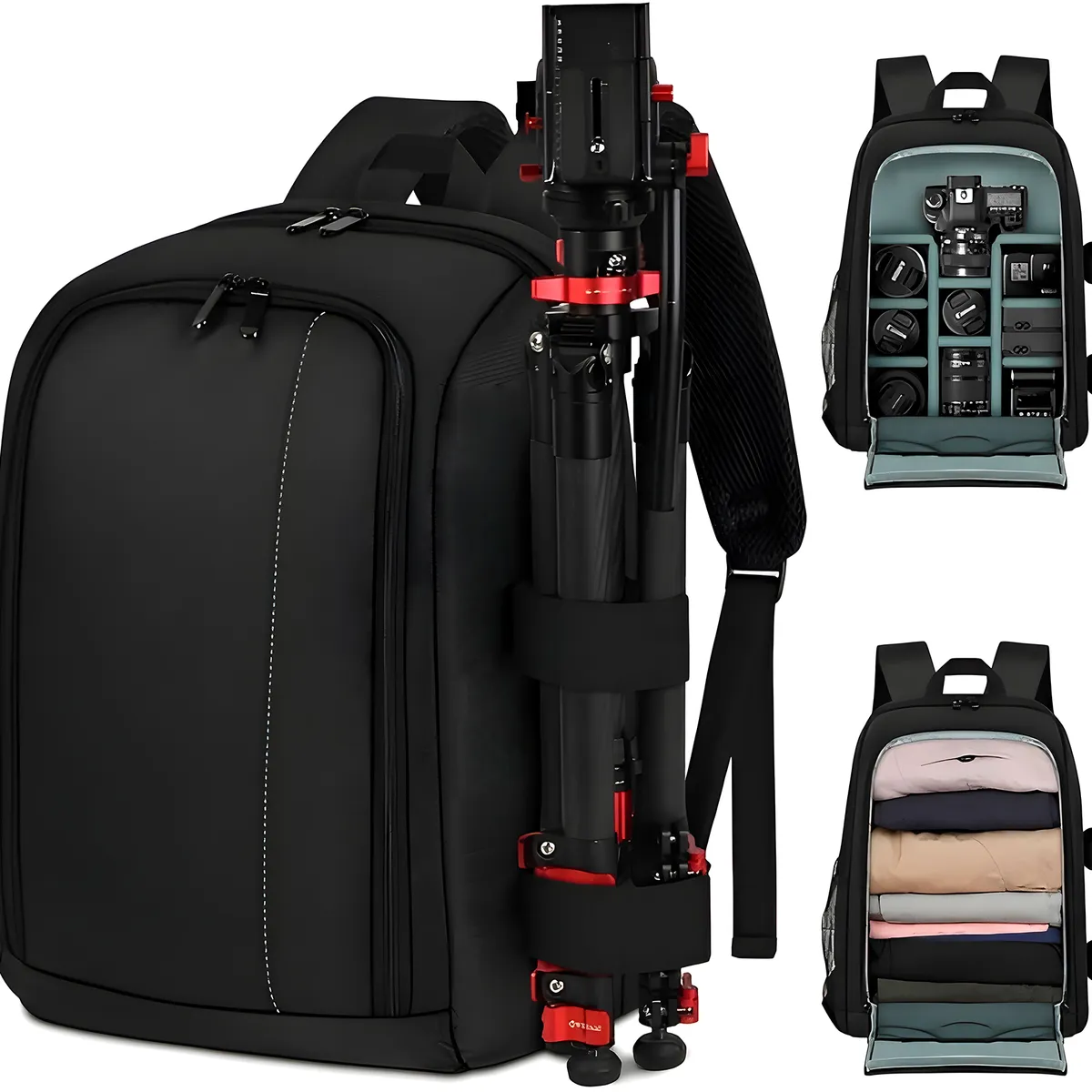 GENERICO - Mochila Para Camara Fotografica Mochila Fotografia Bolso