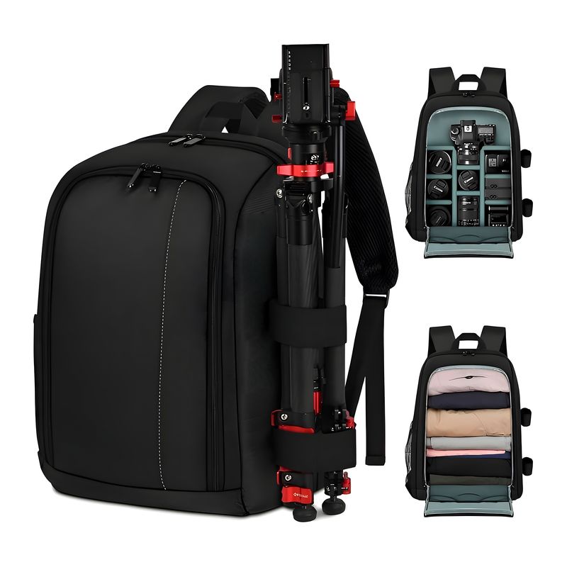GENERICO - Mochila Para Camara Fotografica Mochila Fotografia Bolso