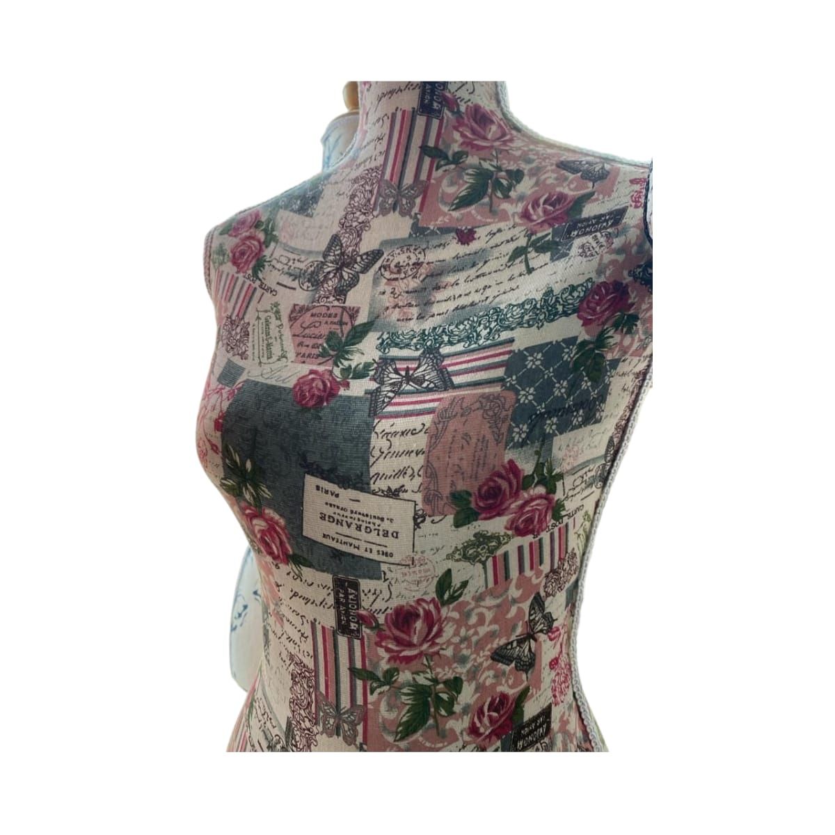 GENERICO - Torso Maniqui de Mujer- Floral Gms