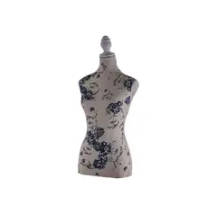 GENERICO - Torso Maniqui de Mujer- Floral Azul Gms