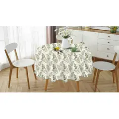 GENERICO - Mantel Redondo para Mesa Comedor 140 Cm Otoño