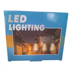GENERICO - Guirnaldas solar exterior luces vintage terraza