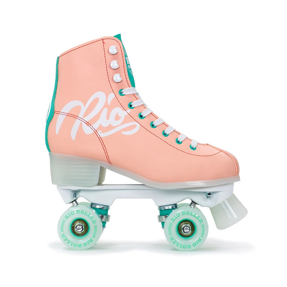 GENERICO - Patines Quad Rio Roller Scrip Melocotón verde
