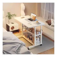 MUNDO MAGIA - Mesa De Aprendizaje Móvil De Computadora Color Blanco