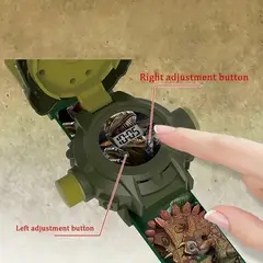 GENERICO - Reloj con luces y proyector de dinosaurios para niños