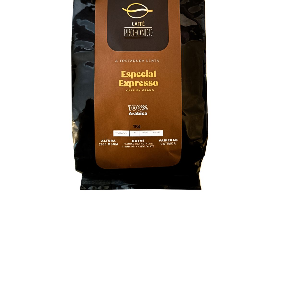GENERICO - Café en Grano Especial Expresso Catimor 1Kg Caffe Profondo