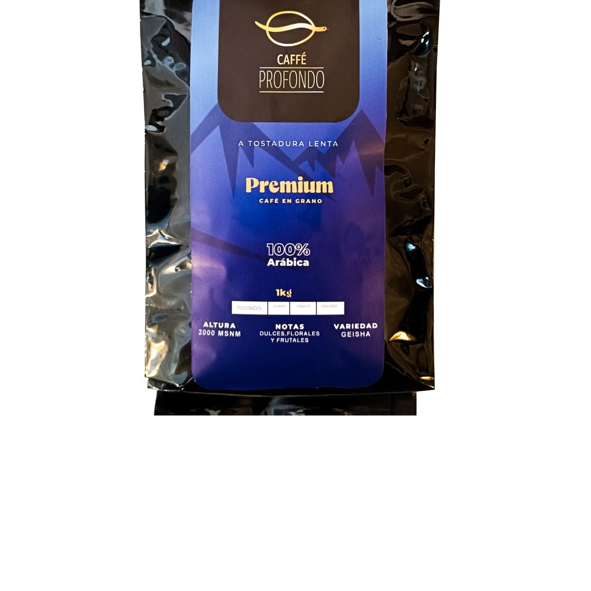 GENERICO - Café en Grano Premium Geisha 1 Kg, Caffe Profondo