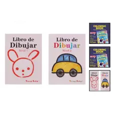 GENERICO - Libro Cuaderno Para colorear Dibujar Infantil
