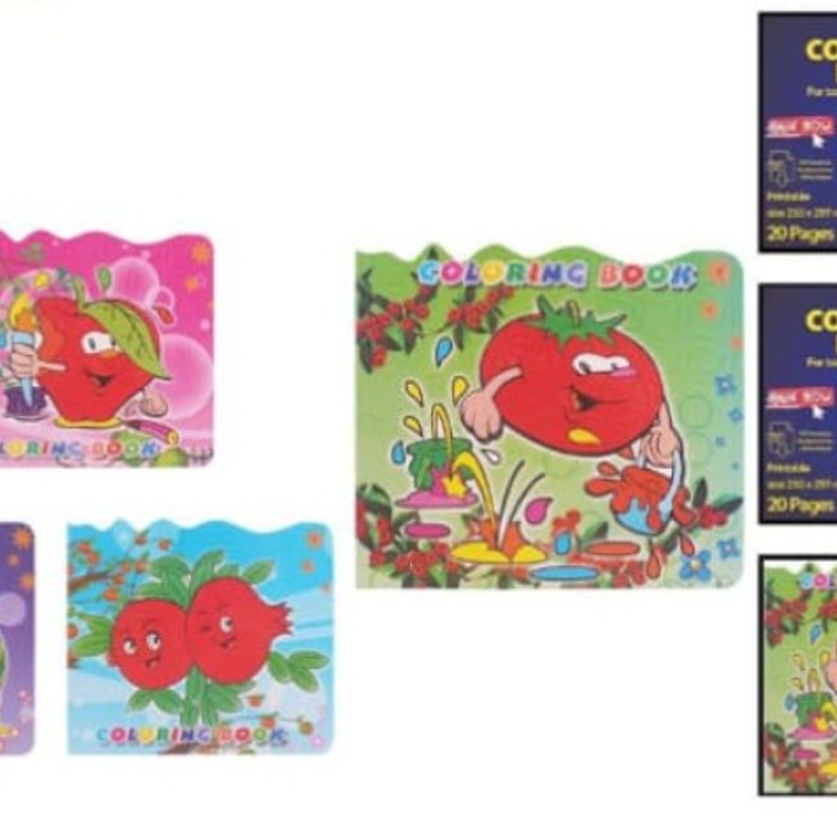GENERICO - Libro Cuaderno Para colorear Dibujar Infantil