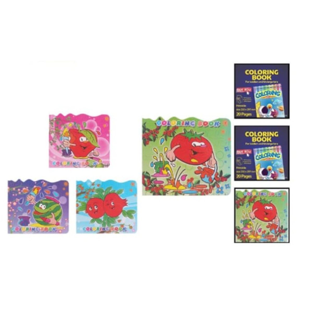 GENERICO - Libro Cuaderno Para colorear Dibujar Infantil