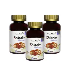 GREEN MEDICAL - Shiitake Mushroom Gm 3 Frascos 3x60 Caps.