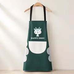 HOMESTAR - Delantal de cocina con paños unisex