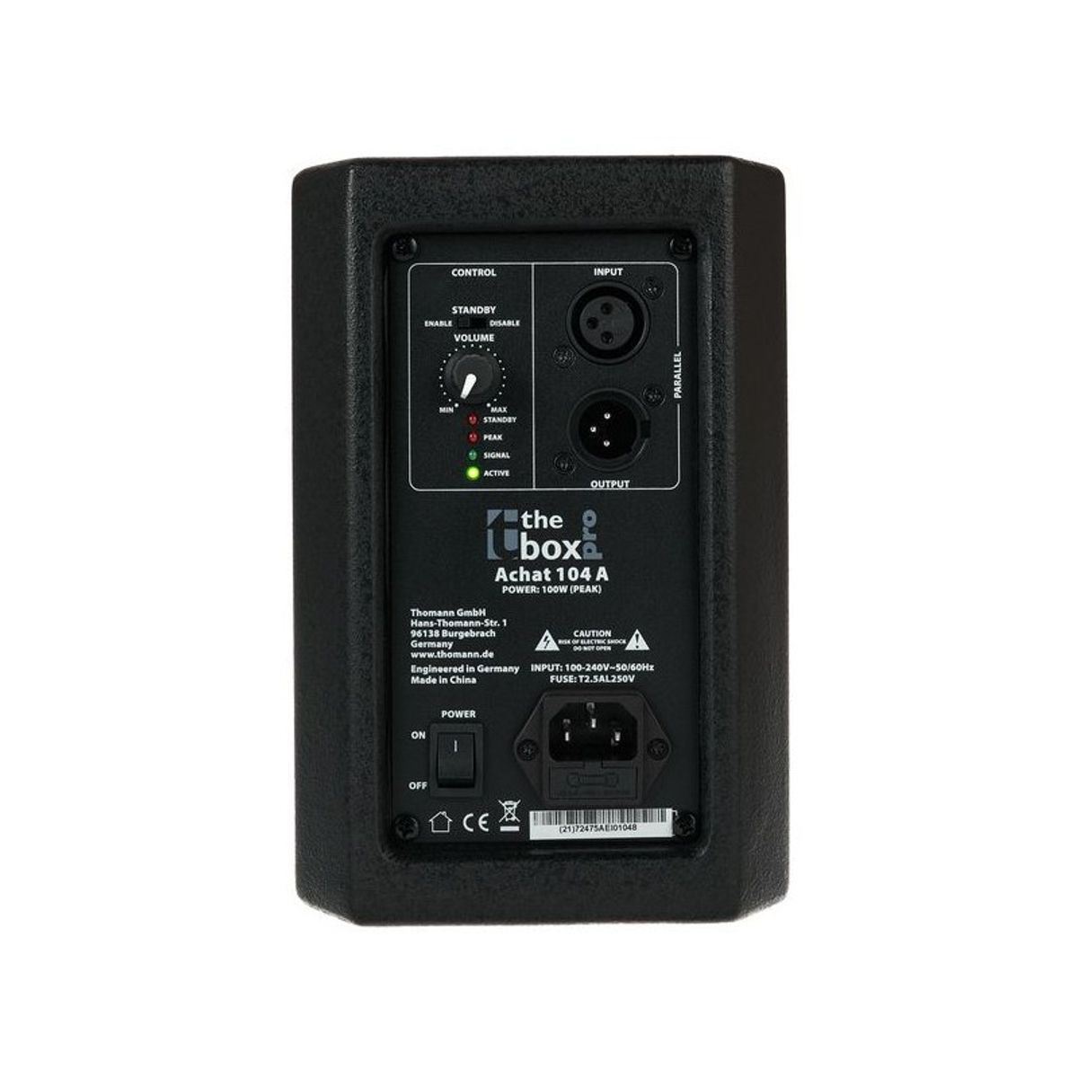 GENERICO - the box pro Achat 104 A  Altavoz