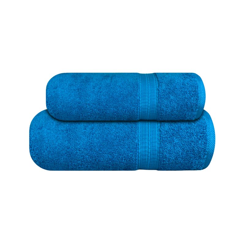 CHITECO - Pack 2 Toallas Chiteco (by Lourdes) 500g Baño y Manos Azul Turquesa